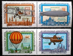 S2988-9c1 / 1974 stamp day - aerofila iii. Set of postage stamps (2 pairs)