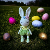 Amigurumi crochet vivi the sende bunny