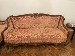 Neo-baroque style sofa set - 3 pieces