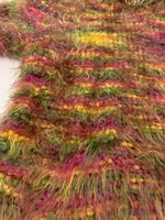 Különleges pulóver felső garbó kötött extra fonal színek onesize rugalmas