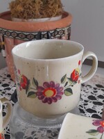 Bavaria flower pattern coffee cups 6 pcs