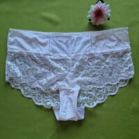 Large, traditional style elastic lace panties