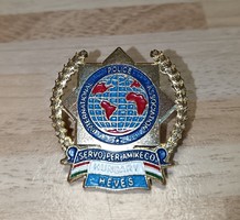 International police association police badge-heves county