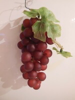 Bunch of grapes - 18 x 8 cm - rubber - true to life - quality - heirloom piece - Austrian - flawless