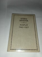 Márai Sándor - Napló 1945-1957   - Új, olvasatlan és hibátlan példány!!!