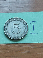 Panama 5 centesimo 1966 copper-nickel #i