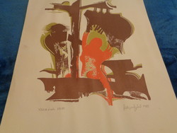 KALEVALA   ...Szatyor Győző sorozatából a.1985- ből.........5 db..színes  alkotás