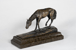 B. Grundmann  - Bronz ló szobor