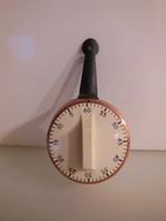 Clock - kitchen - mechanical - copper - 13 x 7 x 3.5 cm - Austrian - flawless