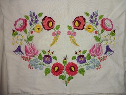 Embroidered small pillow cover