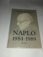 Márai Sándor - Napló (1984-1989)  - Új, olvasatlan és hibátlan példány!!!
