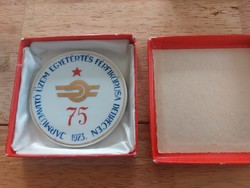 (K) railway porcelain plaque 1973