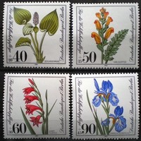 Bb650-3 / Germany - Berlin 1981 public welfare : endangered plants stamp series postal clear