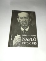 Márai Sándor - Napló 1976-1983  - Új, olvasatlan és hibátlan példány!!!
