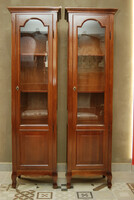 Pair of baroque-style showcases