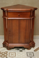 Baroque style corner chest of drawers