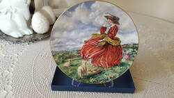 Royal Doulton,angol porcelán dísztányér