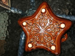 Ceramic cake baking dish - small star