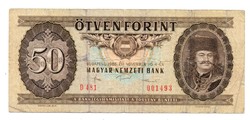 50    Forint   1986