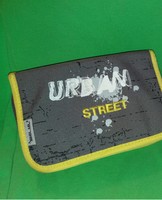 Quality 2-space beaded urban street pen holder 18 x 14 x 5 cm according to pictures