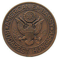 Amerikai Nagykövetség / American Embassy Budapest plakett