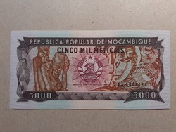 Mozambique-5000 meticais 1988 unc