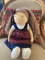 New Waldorf doll, handmade doll, baby girl doll, with free delivery to pick pack point