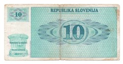 Slovenia 10 tolars