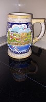 Ceramic jug souvenir