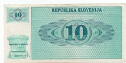Slovenia 10 tolars