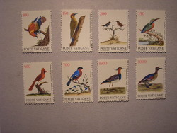 Vatican fauna, birds 1989