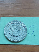 Colombia colombia 20 centavos 1956 copper-nickel #s