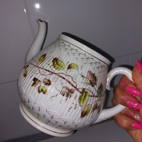 Porcelain old teapot