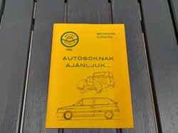 Retro autós könyv