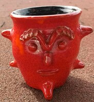 Bushy Julia red devil - ceramic rarity