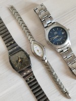 3 db -os japán retro quartz óra csomag