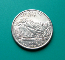 USA - ¼ dollar - 2006 - colorado - commemorative coin - usa member states
