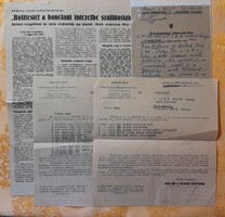 1944-45 Judaika, Corvin department store designer's papers