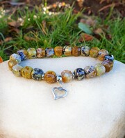 Charm - dentrite opal bracelet