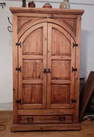 Mexican furniture, solid wood cabinet