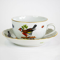 Herend Rothschild tea cup and saucer