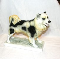 Goldscheider Wien fajansz kutya Beaume tervezte 30 cm hosszú