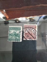 Czechoslovakia 1926, castles, 2 and 3 crowns