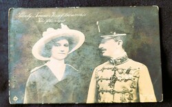 Circa 1915 Károly Ferenc József heir to the throne + Archduchess Zita, later King of Hungary, couple of contemporary photo sheets