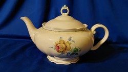 H&c schlaggenwald porcelain old teapot