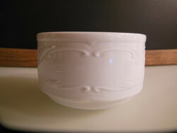 Sugar bowl - 10 x 6 cm - snow white - porcelain - perfect