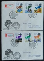 FF3599-604 / 1983 Hírközlési Világév bélyegsor FDC-n futott
