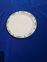 Alföld porcelán zöld magyaros mintás kis tányér