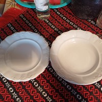 Old Zsolnay tendril patterned plates 5 pcs