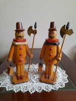 Wooden night watch in pairs